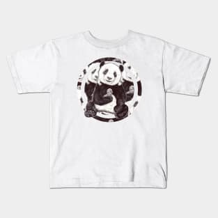 Cute panda Kids T-Shirt